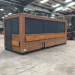 Contenedor de cafetería de 20 pies
