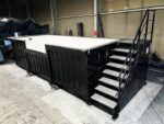 Piscina de contenedor negro de 6 m - Imagen 6