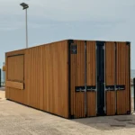 Contenedor comercial (puesto de comida rápida, oficina, quiosco)