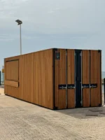 Contenedor comercial (puesto de comida rápida, oficina, quiosco)